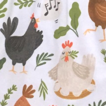 Load image into Gallery viewer, White Musical Chickens Dress (SWS1001B)-Dresses-Sparkledots-sparkledots
