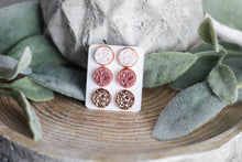 Load image into Gallery viewer, Clay Triple Earring Set
