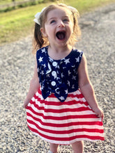 Load image into Gallery viewer, Stars &amp; Stripes dress
