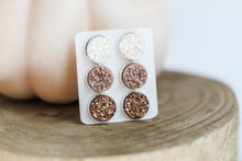 Load image into Gallery viewer, Triple Earring Set - Desert Sands
