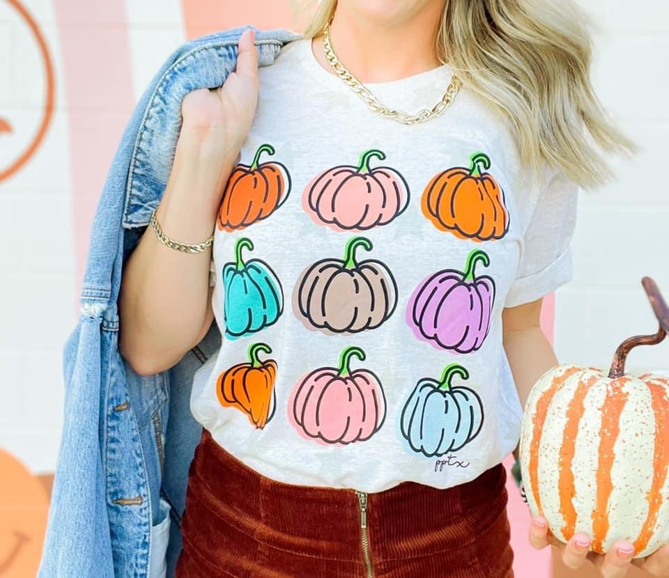 Colorful pumpkin